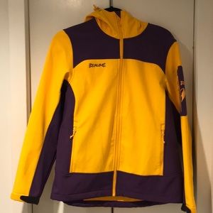 Beaume LSU Tigers Colors Lightweight Hoodie Jacket